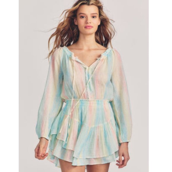 LoveShackFancy Dresses & Skirts - LoveShackFancy, Size XS, Banou Mini Dress (Multicolored)